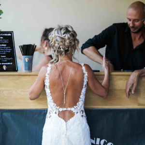 Bar à cocktails pour un mariage