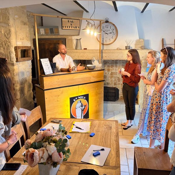 Atelier mixologie pour EVJF